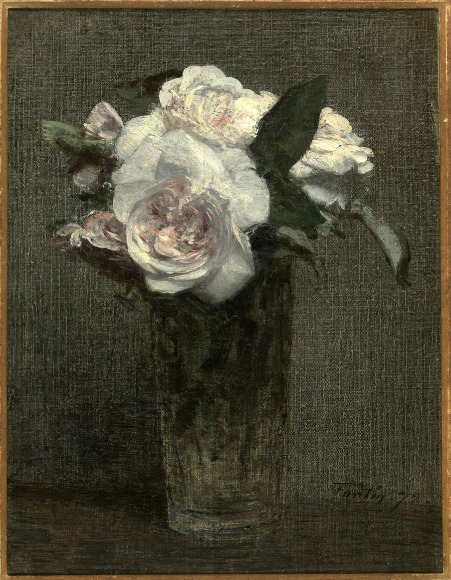 Witte rozen in een glas - Henri Fantin-Latour

Source:
Roses blanches dans un verre - Henri Fantin-Latour