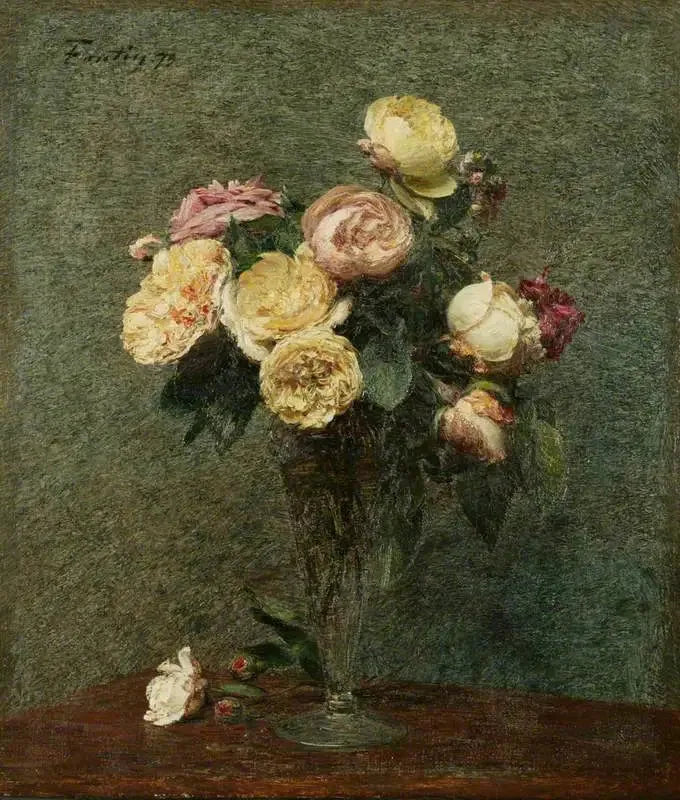 Rozen in een glazen vaas - Henri Fantin-Latour

Source:
Roses dans un vase de verre - Henri Fantin-Latour