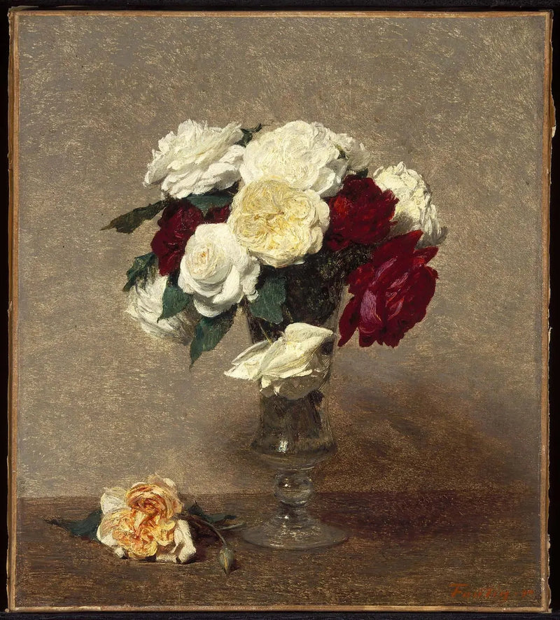 Rozen in een glazen vaas - Henri Fantin-Latour

Source:
Roses dans un vase en verre - Henri Fantin-Latour