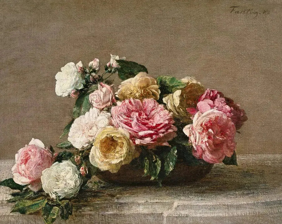 Rozen in een kom - Henri Fantin-Latour

Source:
Roses dans une coupe - Henri Fantin-Latour