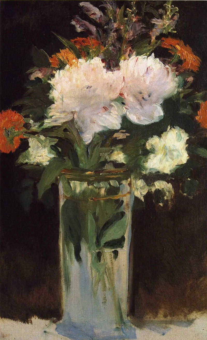 Rozen en seringen - Édouard Manet