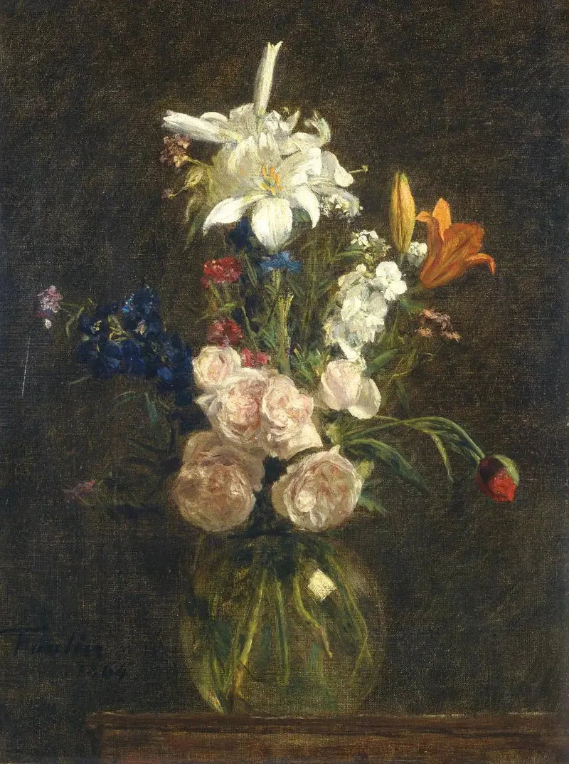 Rozen en lelies in een vaas - Henri Fantin-Latour

Source:
Roses et lys dans un vase - Henri Fantin-Latour