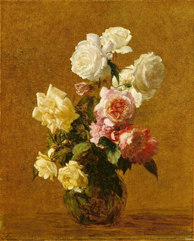 Rozen - Henri Fantin-Latour

Source:
Roses - Henri Fantin-Latour
