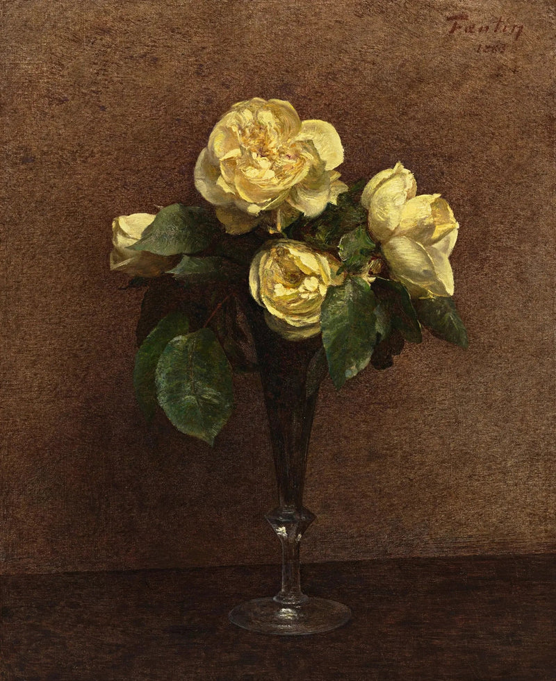 Gele rozen, Maréchal Niel - Henri Fantin-Latour

Source:
Roses jaunes, Maréchal Niel - Henri Fantin-Latour