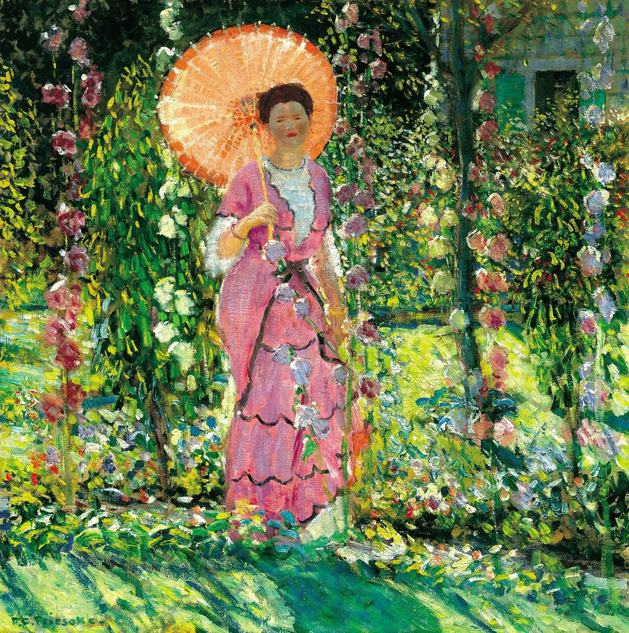 Reuzenrozen - Frederick Carl Frieseke