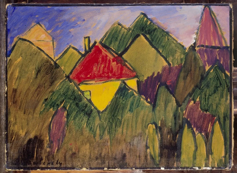 Reproductie van het schilderij 