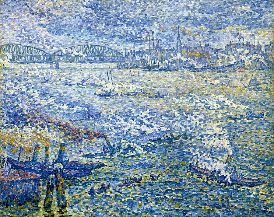 Rotterdam - De Stoomschepen - Paul Signac
