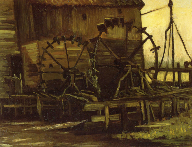 Watermolen van Gennep - Vincent van Gogh