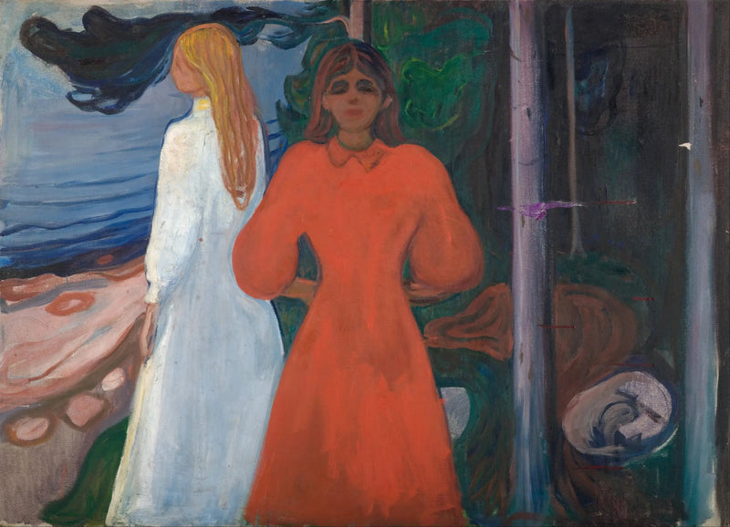 Rood en Wit - Edvard Munch