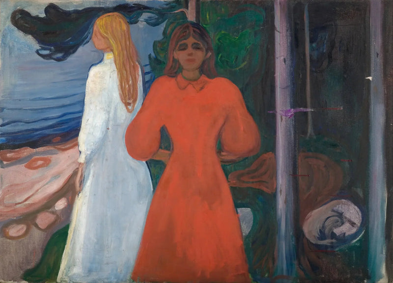 Rood en Wit - Edvard Munch