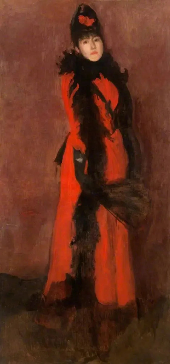 Rood en Zwart: De Ventilator - James Abbott McNeill Whistler