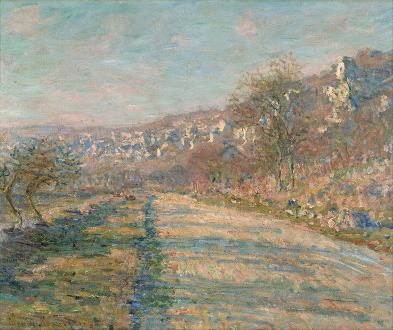 De Route de La Roche-Guyon W582 - Claude Monet