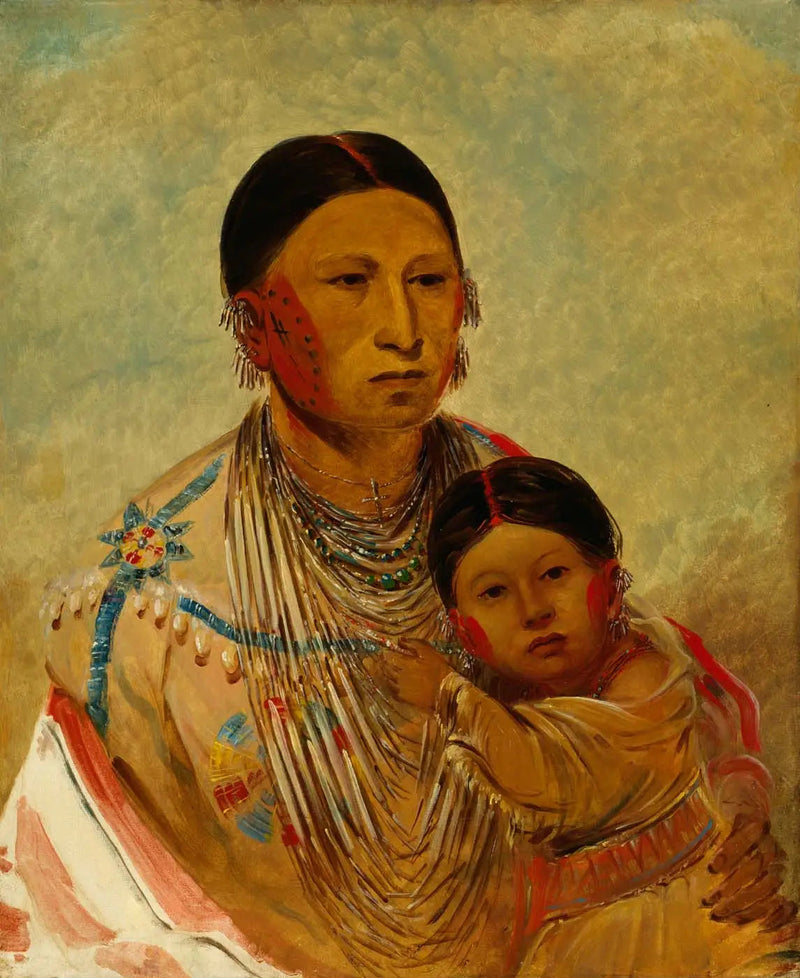 Ru-ton-ye-wee-ma, duif die fluit, Vrouw van de Witte Wolk - George Catlin

Source:
Ru-ton-ye-wee-ma, Pigeon pavanant, Femme de Nuage Blanc - George Catlin