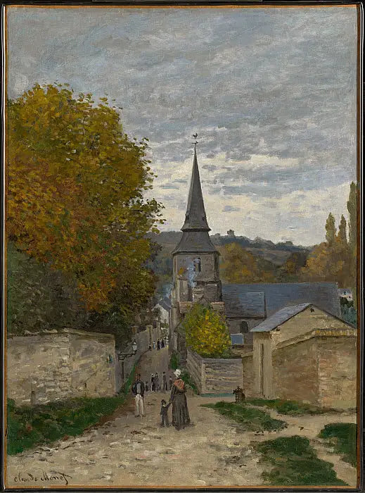 rue de Sainte-Adresse - Claude Monet - Alpha Reproduction