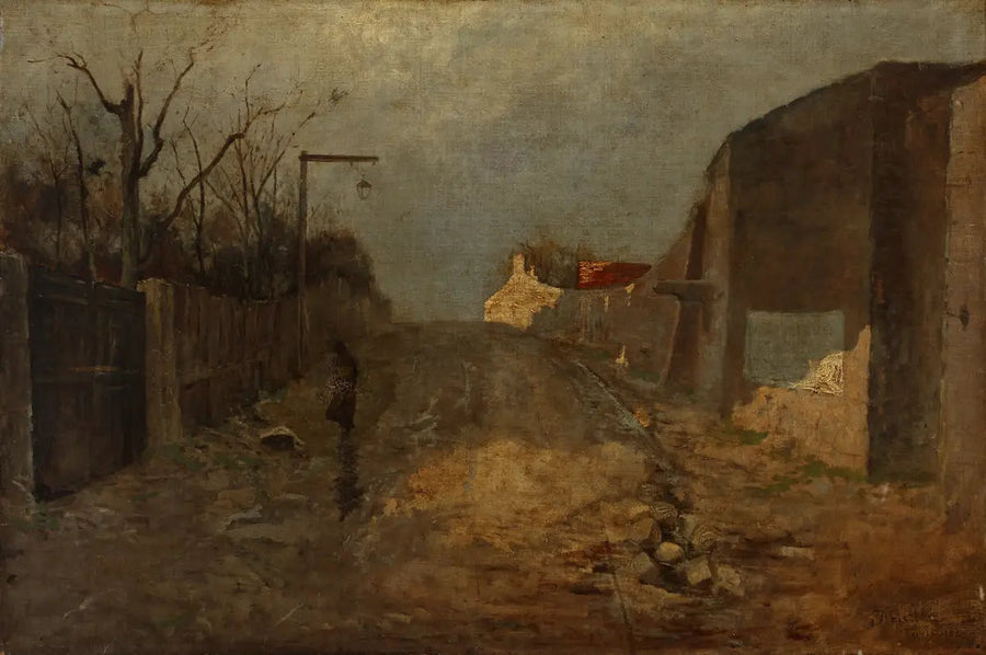 Rue des Buttes (Montmartre) - James Abbott McNeill Whistler