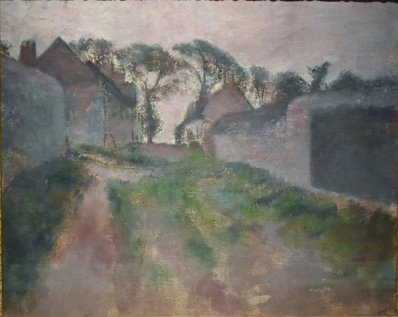 Dorpstraat. Saint-Valéry-sur-Somme - Edgar Degas