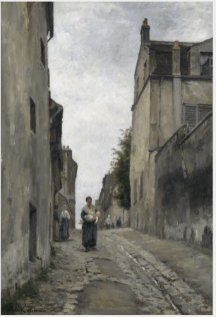 Rue Mont-Cenis, Montmartre - Stanislas Lépine image 1 copie de tableau peinte à la main