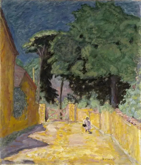 Steegje in Vernonnet [Steegje in Vernonnet] - Pierre Bonnard