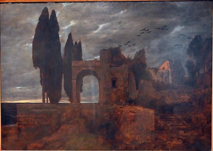 Villa ruïne bij de zee - Arnold Böcklin

Source:
Ruine de Villa près de la mer - Arnold Böcklin