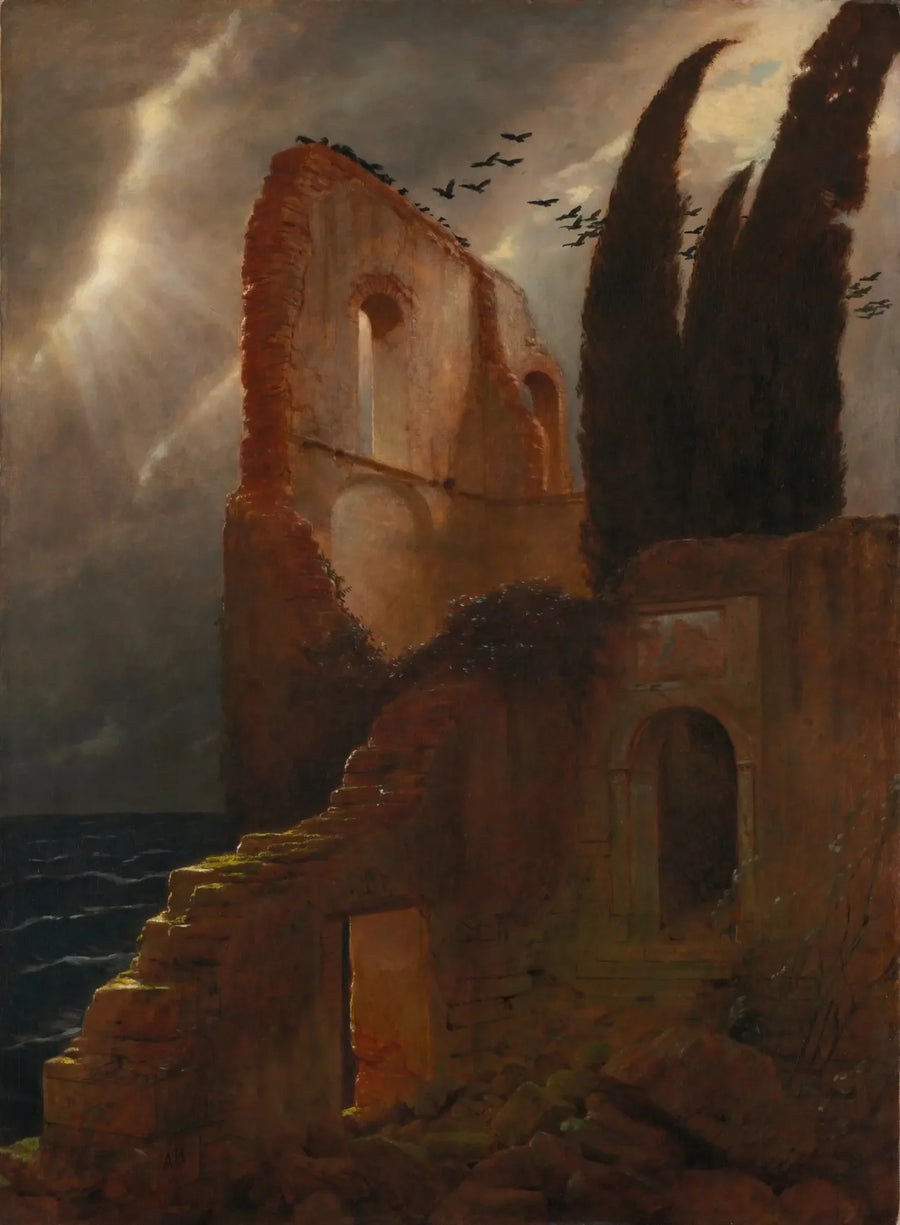 Ruïne bij de zee - Arnold Böcklin

Source:
Ruine près de la mer - Arnold Böcklin