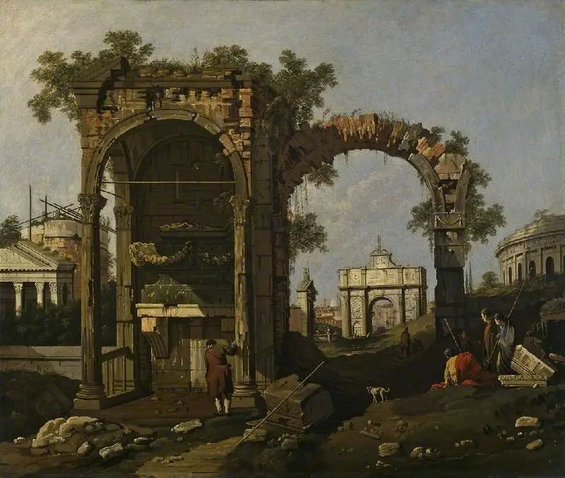 Ruïnes met figuren - Canaletto

Source:
Ruines avec figures - Canaletto