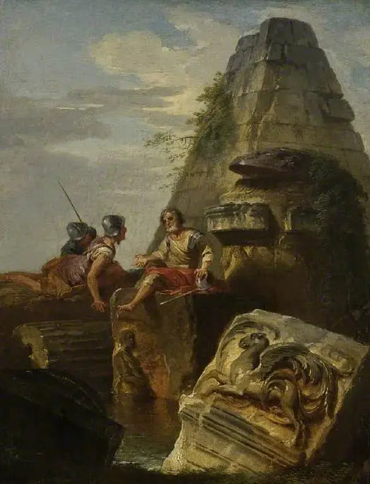 Ruïnes met figuren - Giovanni Paolo Panini

Source:
Ruines avec figures - Giovanni Paolo Panini