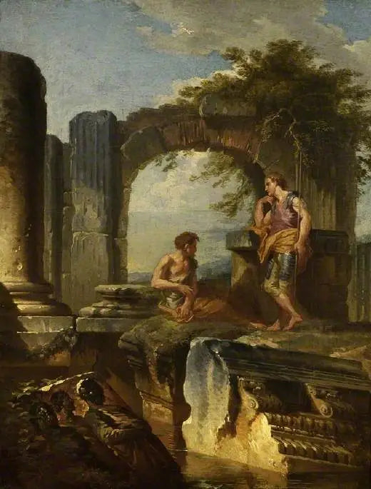 Ruïnes met figuren - Giovanni Paolo Panini

Source:
Ruines avec figures - Giovanni Paolo Panini