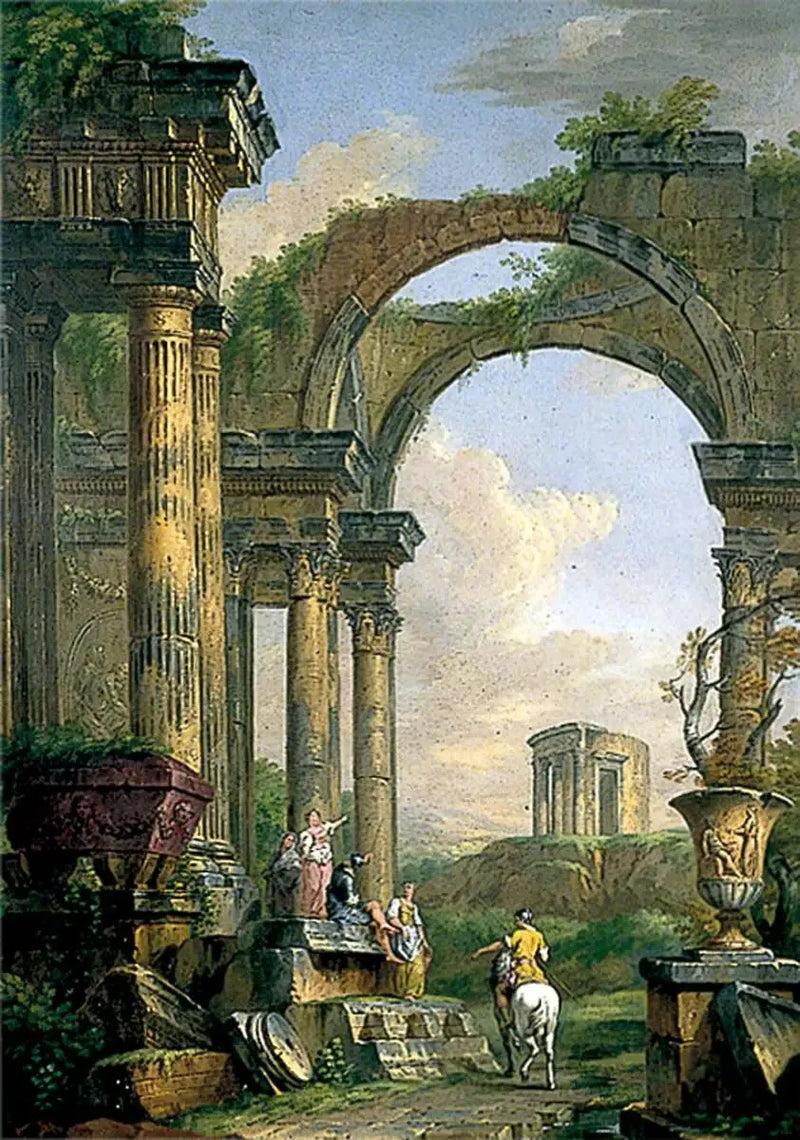 Klassieke ruïnes - Giovanni Paolo Panini

Source:
Ruines classiques - Giovanni Paolo Panini