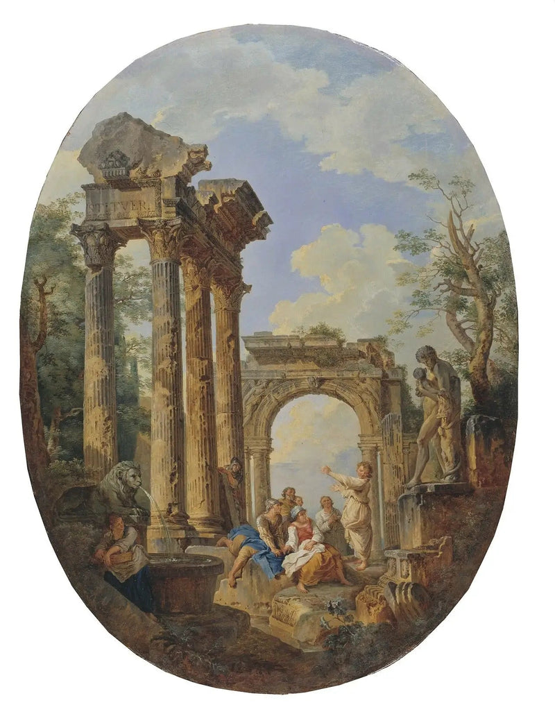Romeinse ruïnes - Giovanni Paolo Panini

Source:
ruines romaines - Giovanni Paolo Panini