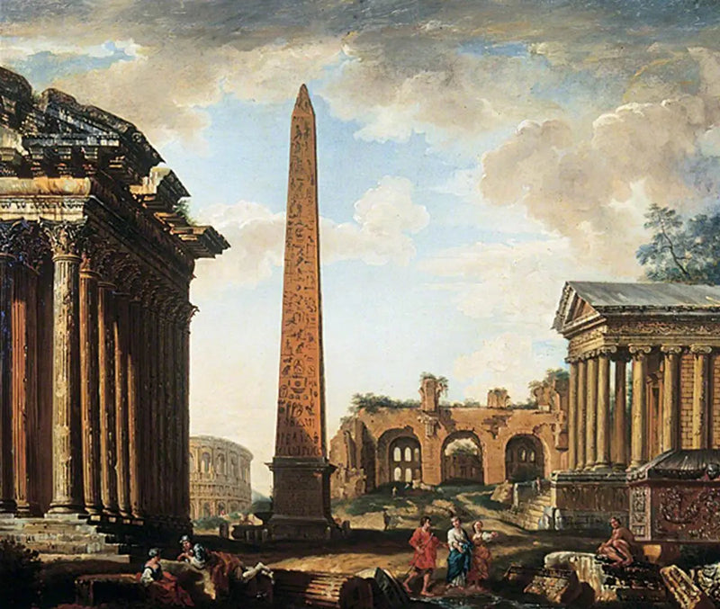 Romeinse ruïnes - Giovanni Paolo Panini

Source:
ruines romaines - Giovanni Paolo Panini