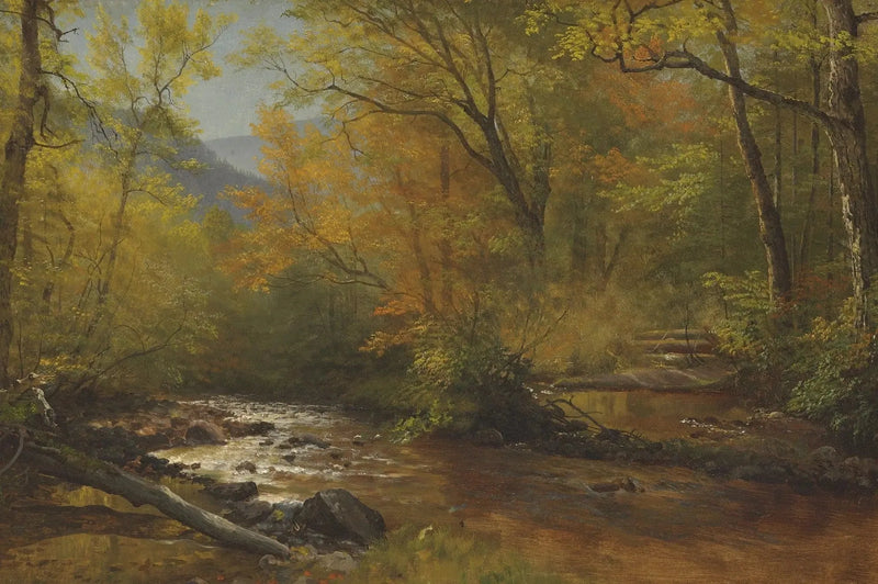 Beek in het bos - Albert Bierstadt

Source:
Ruisseau dans les bois - Albert Bierstadt