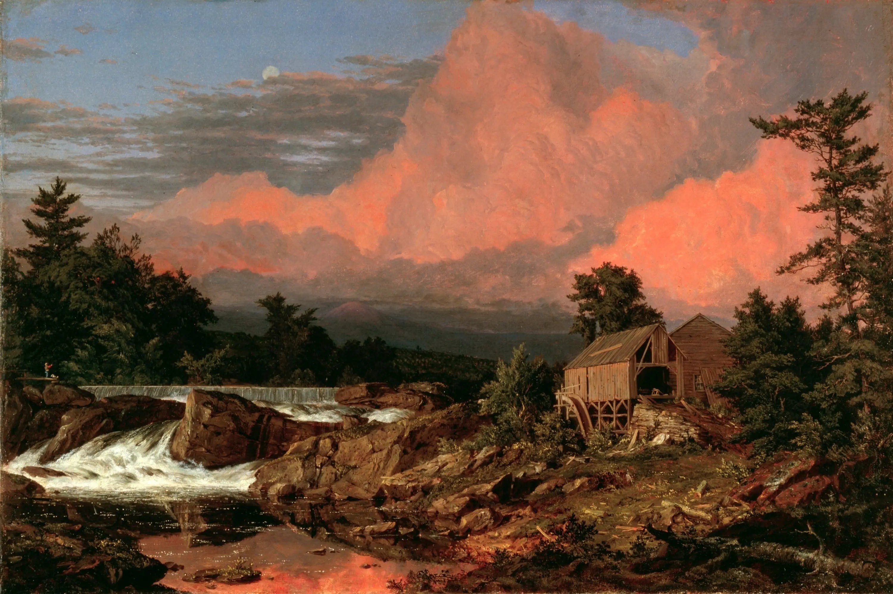 Rutland Falls Vermont - Frederic Edwin Church - Alpha Reproduction