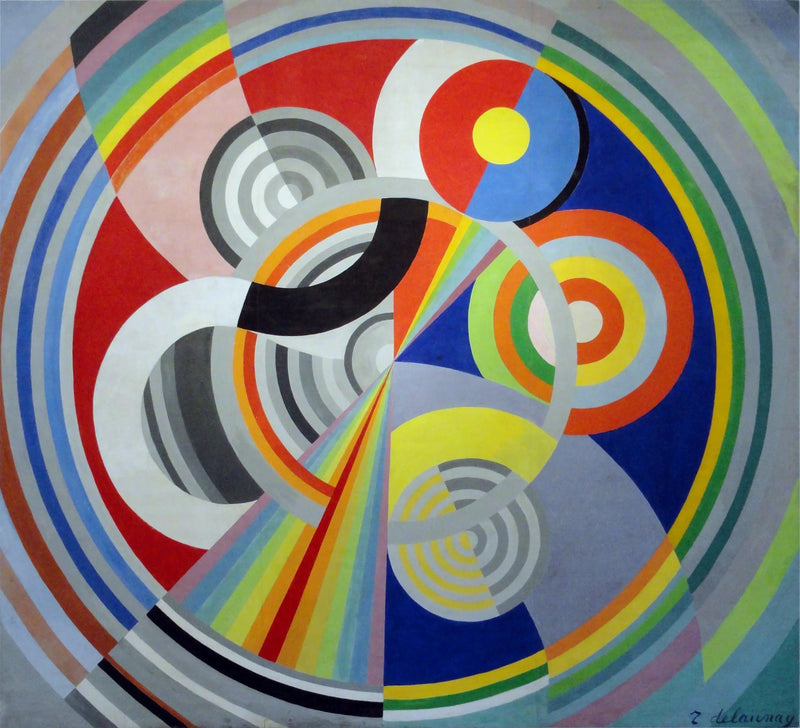 Ritme nr. 1, decoratie voor de Salon des Tuileries - Robert Delaunay