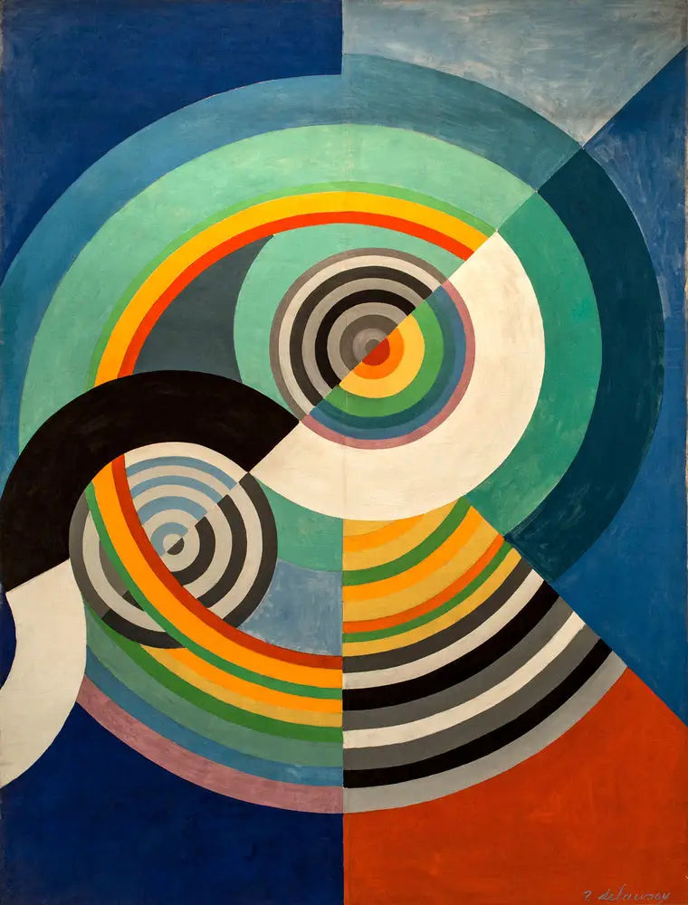 Ritme nr. 3, decoratie voor de salon van de Tuileries - Robert Delaunay