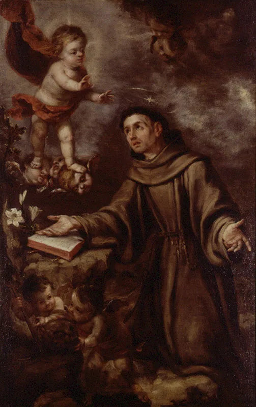 S. Antonius van Padua en het Kind JezusSan Antonio de Padua en het Kind Jezus - Juan de Valdés Leal