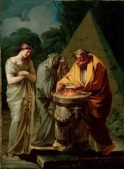 Offerande aan Vesta - Francisco de Goya