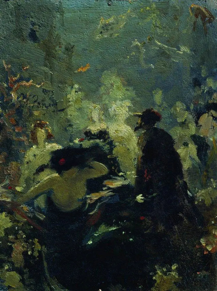 Sadko in het onderwaterrijk. - Ilya Repin