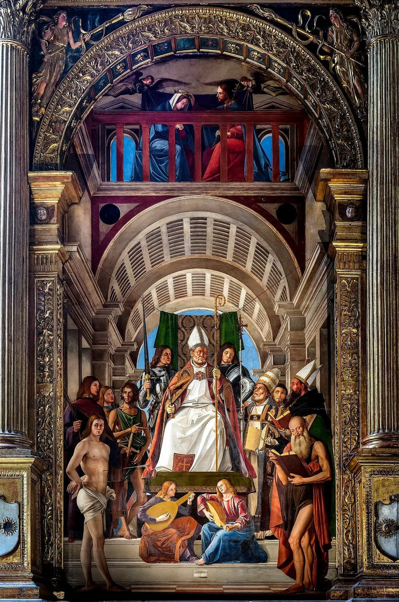 Sint Amroise des Milanais - Alvise Vivarini