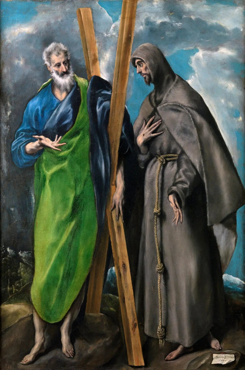 Sint André en Sint François - El Greco