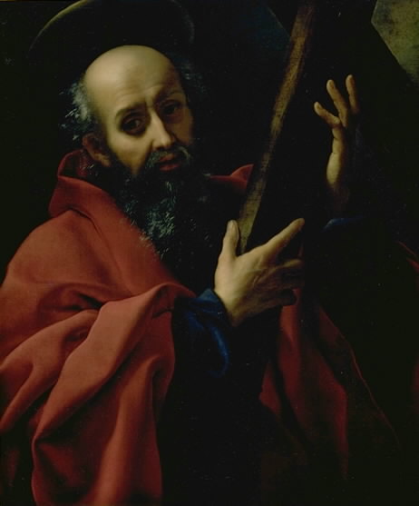 Sint André de Apostel - Carlo Dolci