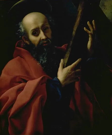 Sint André de Apostel - Carlo Dolci