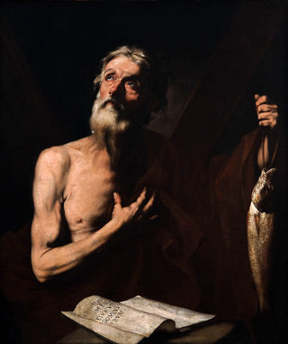 Sint-André, patroon van de vissers - Jusepe de Ribera