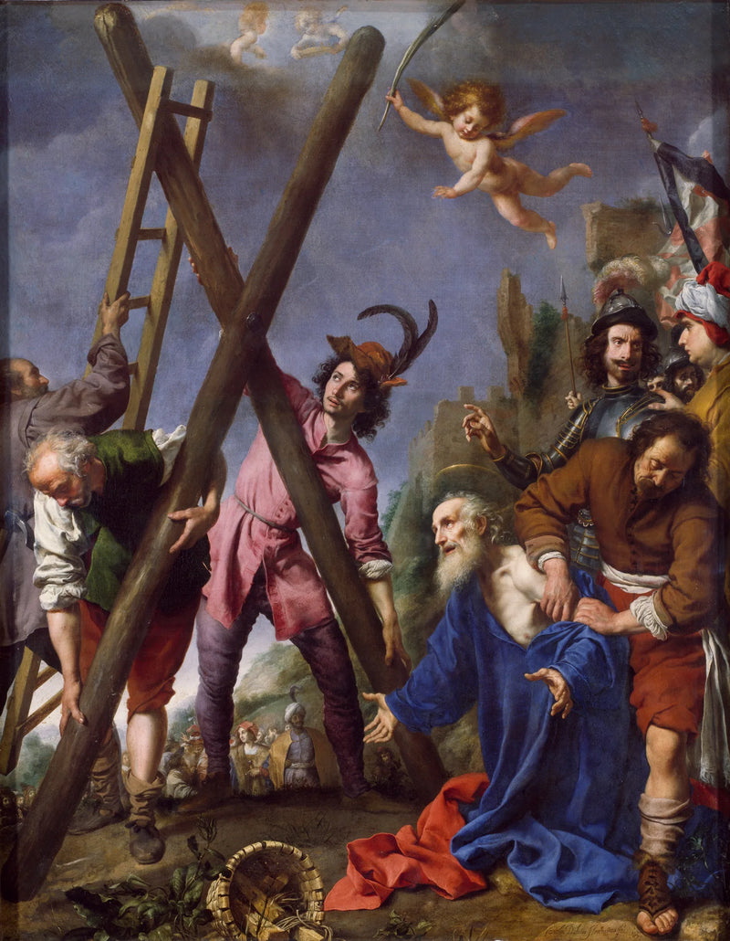 Sint-André biddend voor zijn martelaarschap - Carlo Dolci