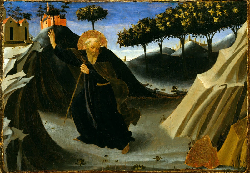 Sint-Antonius Abt die de gouden mis ontwijkt - Fra Angelico

Source:
Saint Antoine Abbé évitant la messe d'or - Fra Angelico