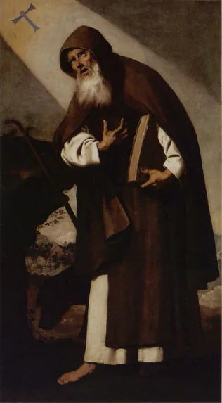 Sint-Antonius Abt - Francisco de Zurbarán