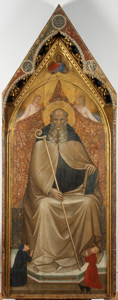 Sint-Antonius, ingekroonde abt - Spinello Aretino