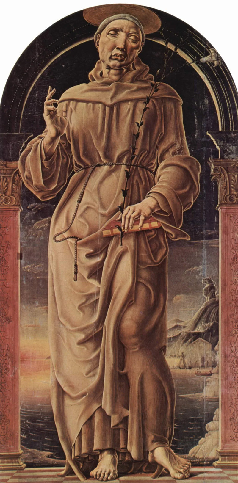 Sint-Antonius van Padua - Cosmé Tura