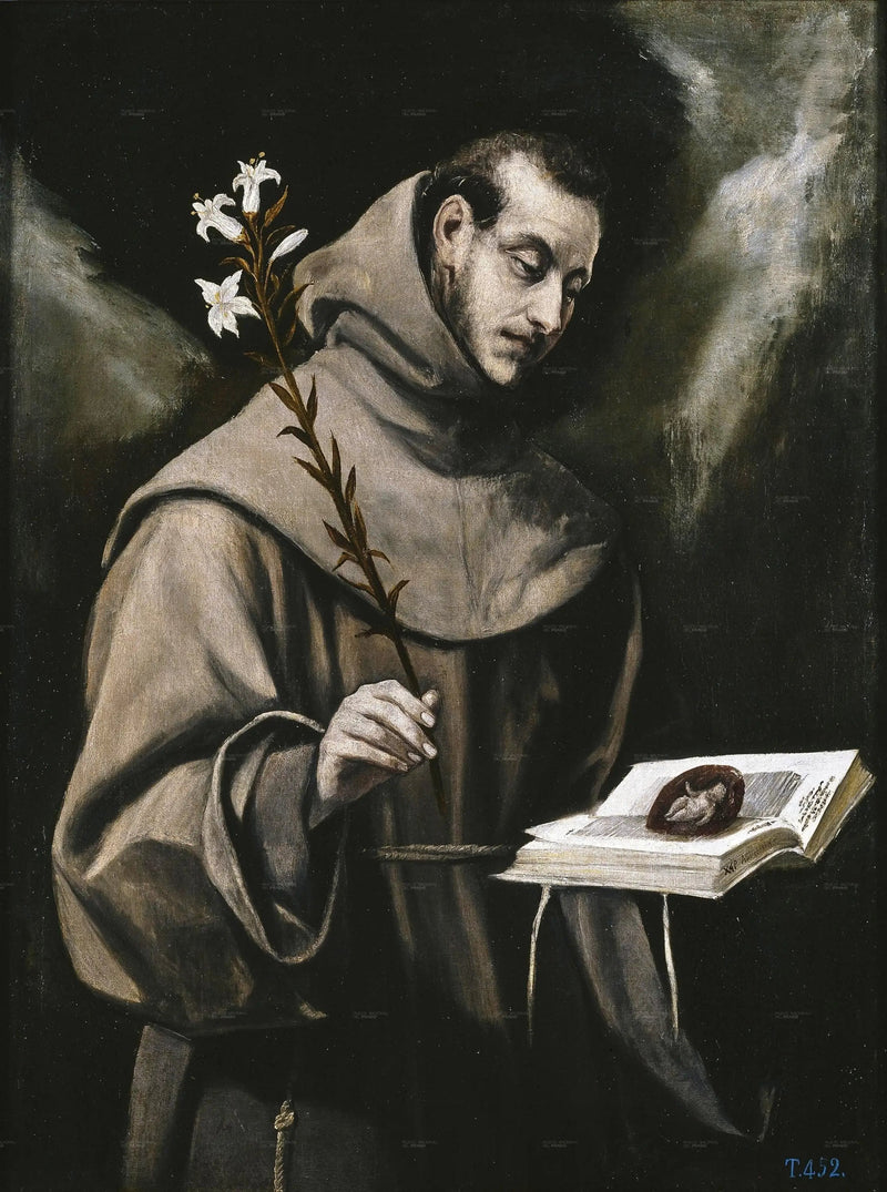 Sint-Antonius van Padua - El Greco