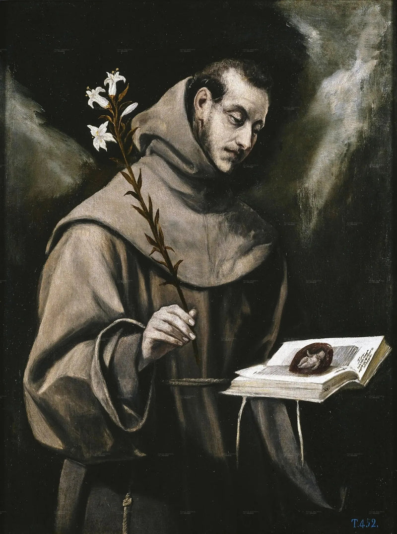 Sint-Antonius van Padua - El Greco