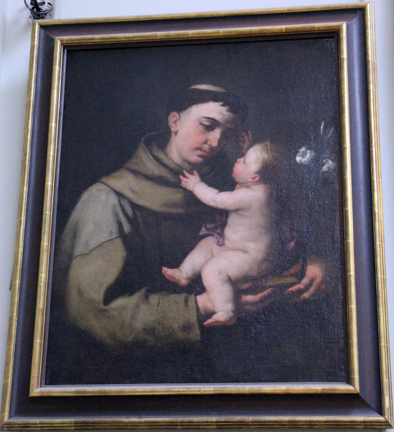 Sint-Antonius van Padua en het Kind Jezus - Luca Giordano